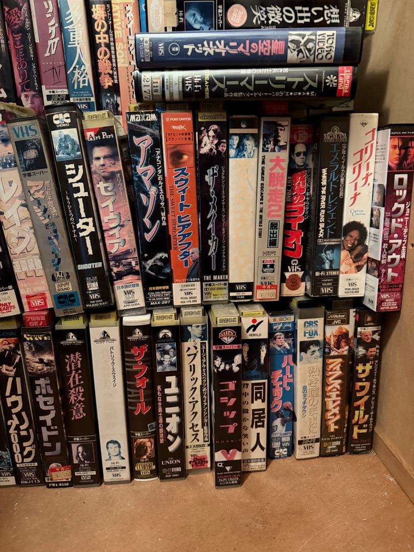 洋画・外国映画 vhs200本以上(必ず説明読んでください。) ￼