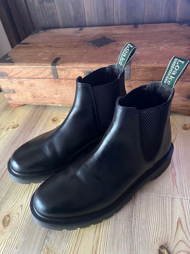 オールドマンズテーラー×Loake 別注ブーツ　ブラック　UK5