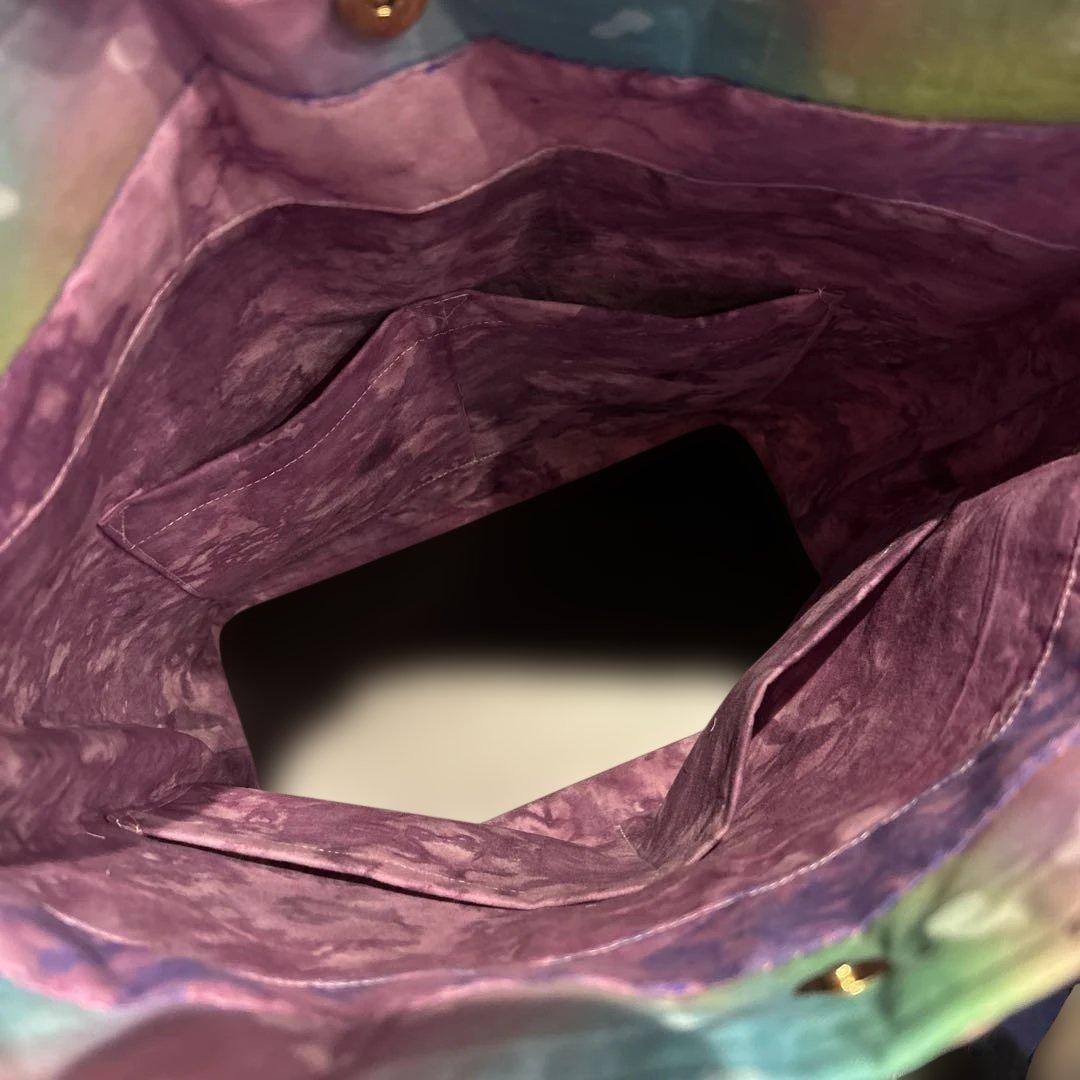 ハワイアンキルト ハンドメイド トートバッグ