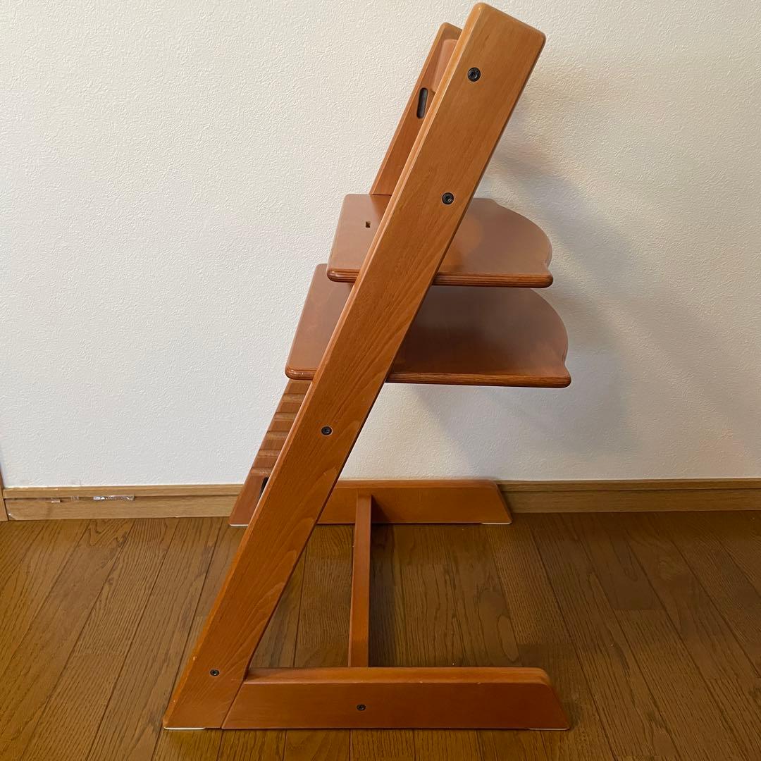 ストッケ　トリップ トラップ　ベビーチェア+ベビーセット　チェリー