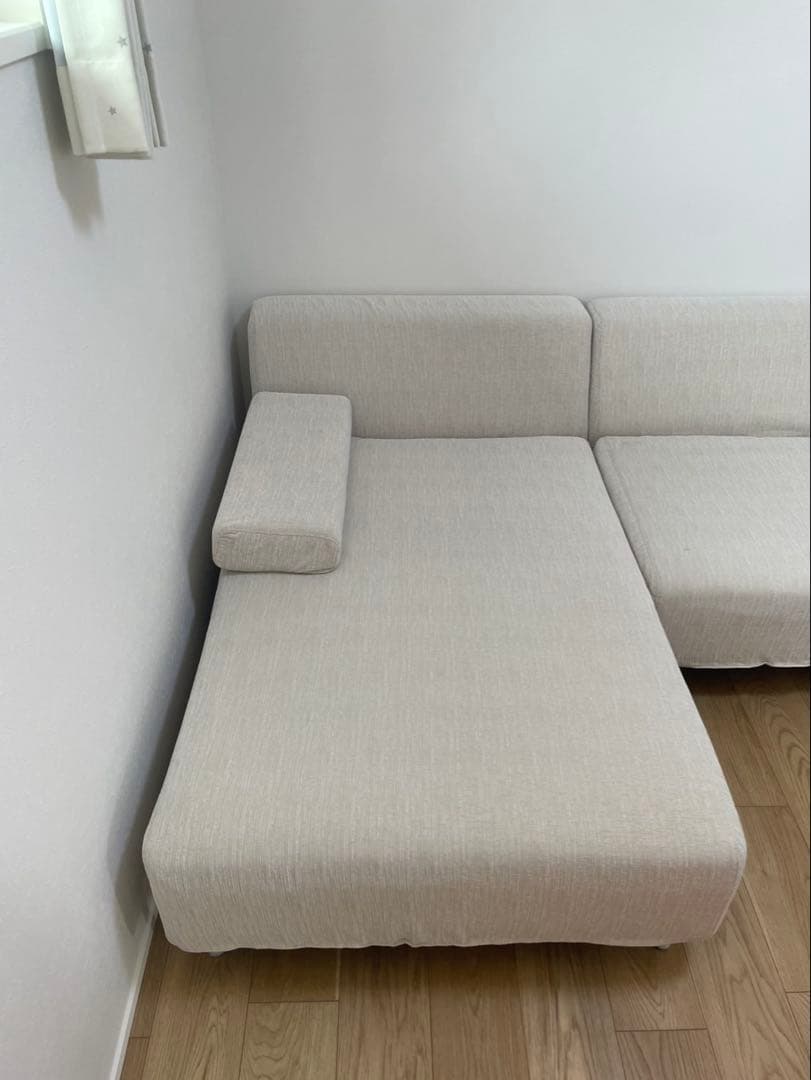 シモンズ　レテュ　L字型ソファ