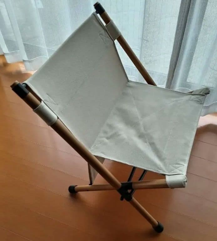 【新品未使用】ハングアウト ポールローチェア 　ホワイト　キャンパス生地