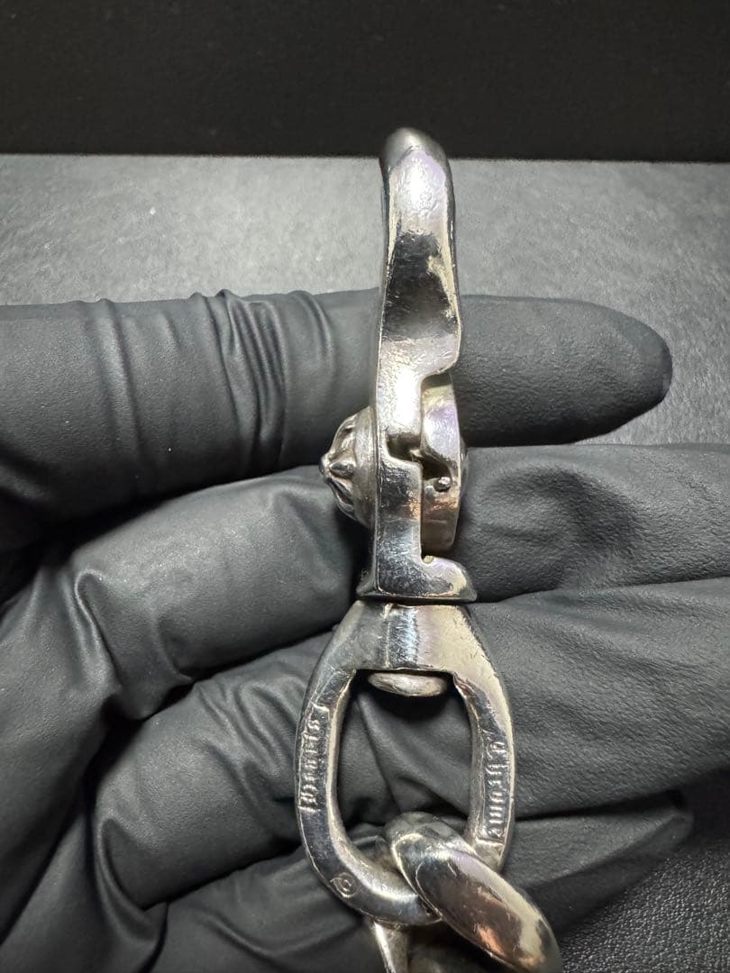 【インボイス無修正原本】クロムハーツ ウォレットチェーン クラシック ショート