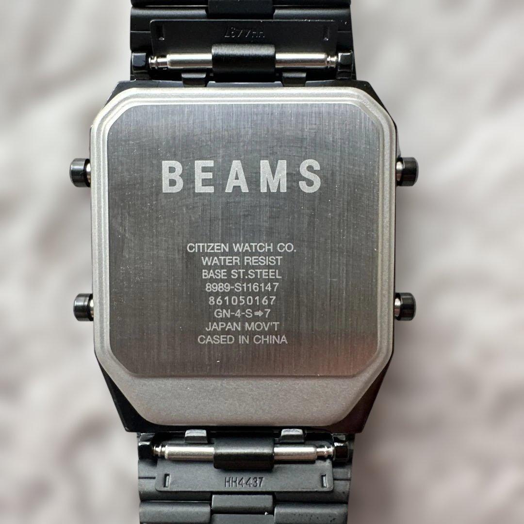 CITIZEN×BEAMSアナデジ腕時計 未使用品 要電池交換