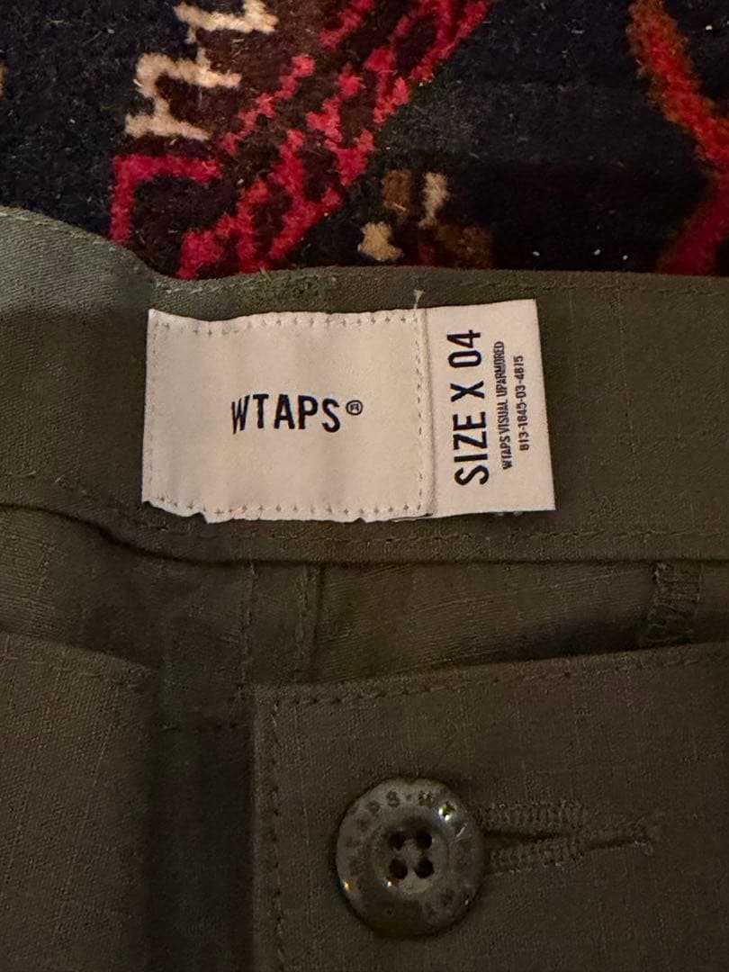 WTAPS 04 size カーキ パンツ カーゴパンツ