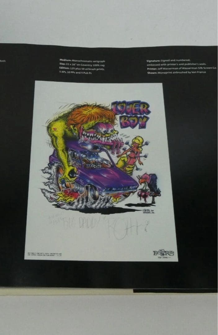 ロウブロウアート　ハードカバー　画集