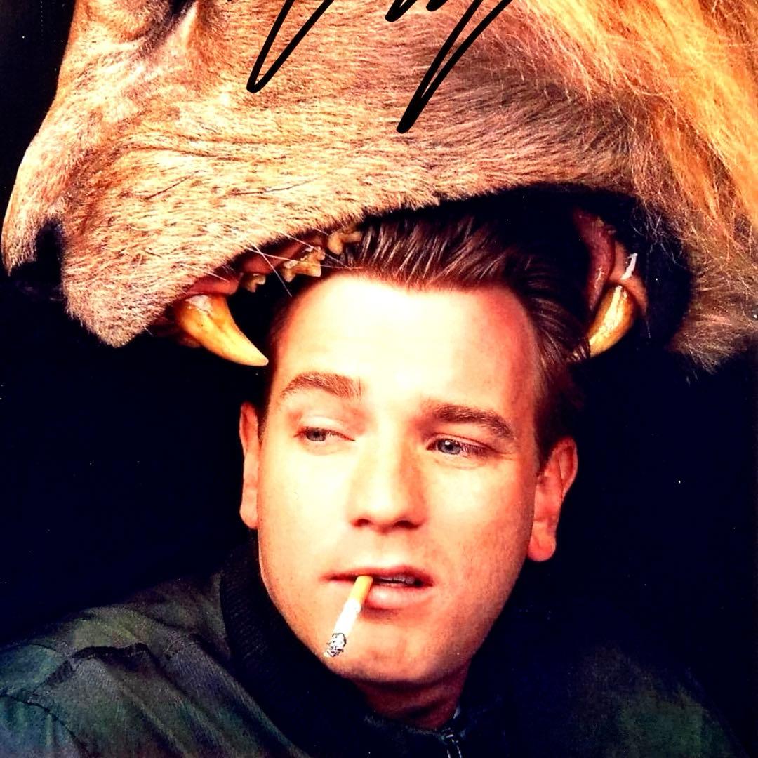 セール中…ユアン・マクレガー直筆サイン入り超大型写真…Ewan McGregor