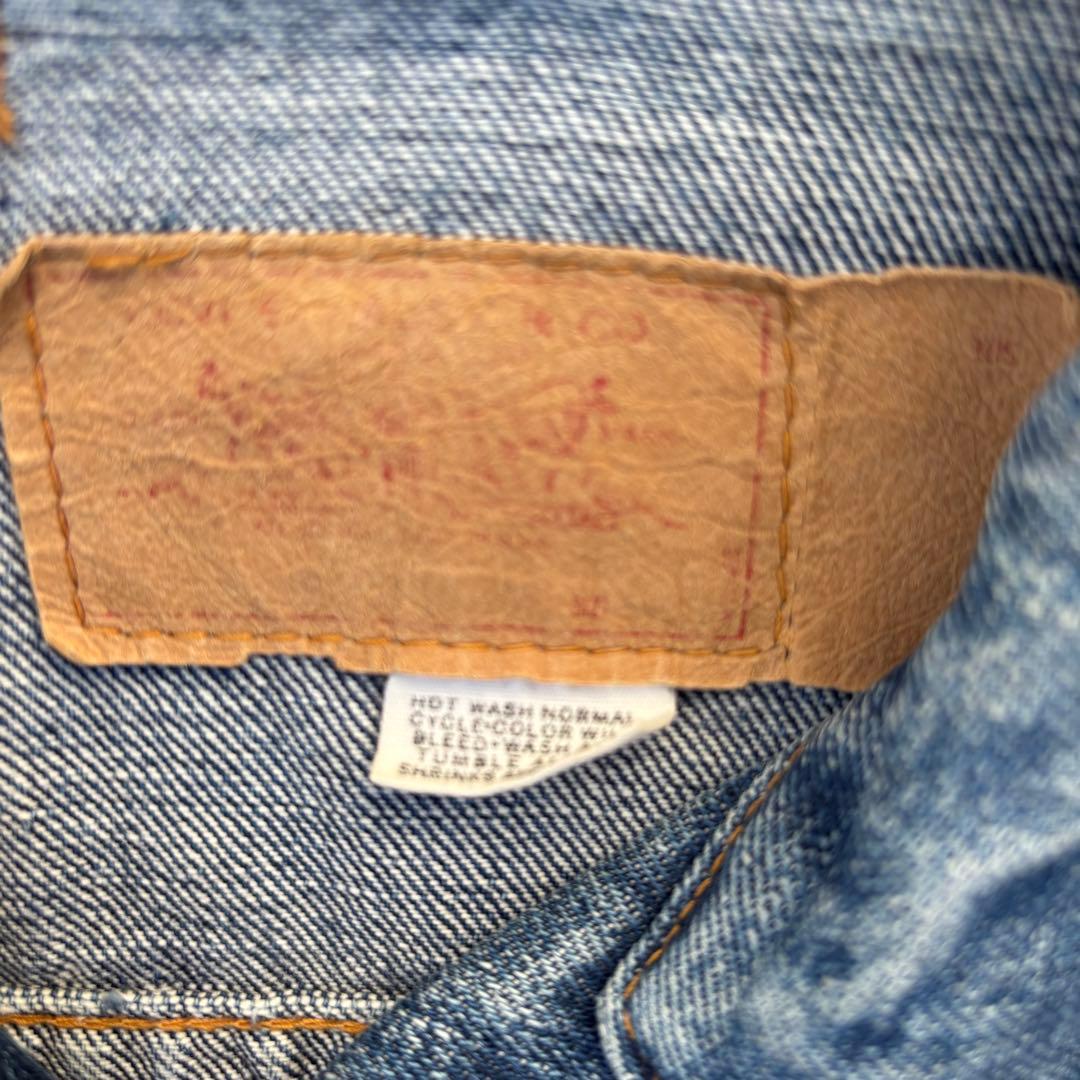 【66前期生地】Levi's 70505 ケアタグ付 サイズ44 ケアタグ