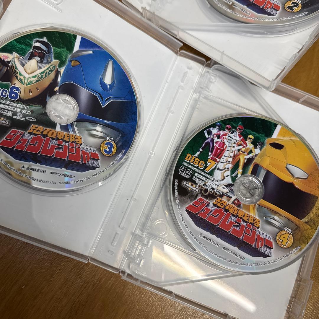 忍者戦隊ジュウレンジャー DVDコレクション　VOl.1・2