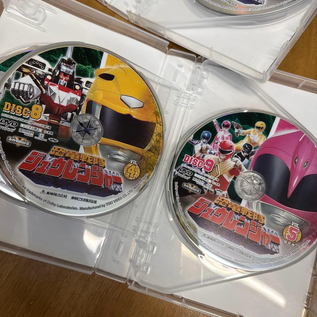 忍者戦隊ジュウレンジャー DVDコレクション　VOl.1・2