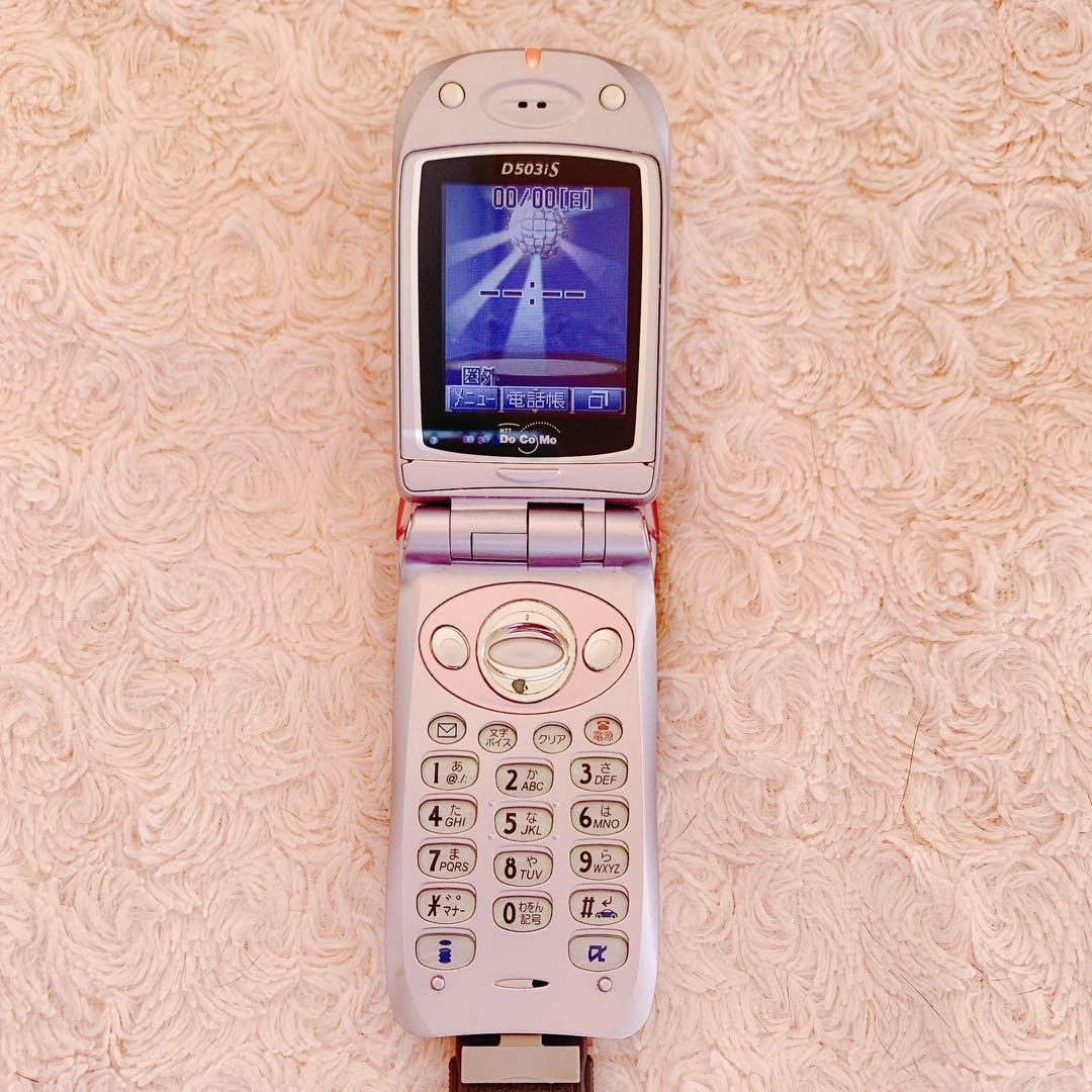 ⭐︎希少⭐︎ ドコモ D503is 3色セット スケルトン ガラケー 平成レトロ