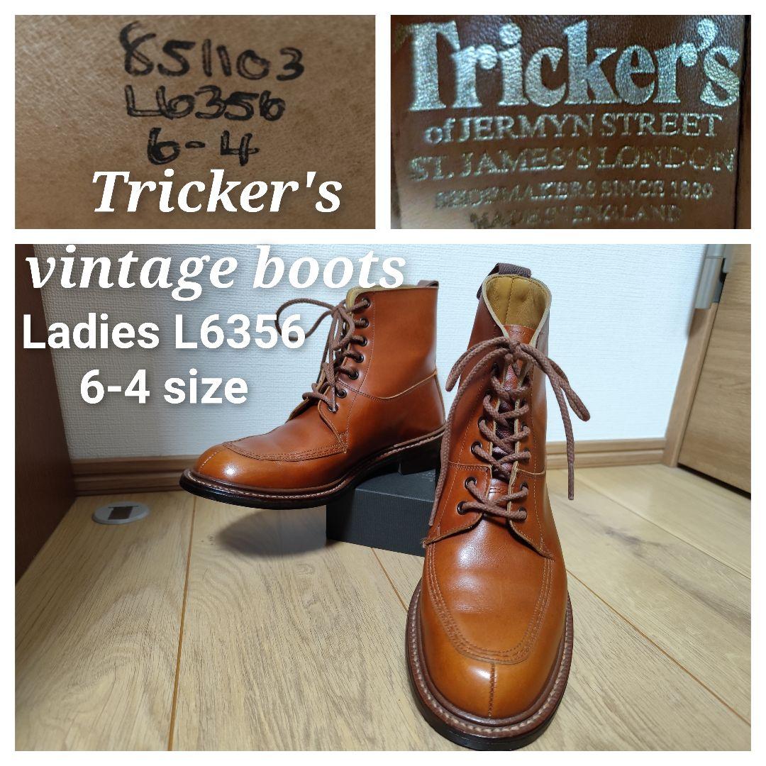 トリッカーズ 6-4 レディース カントリーブーツ Tricker's ブラウン