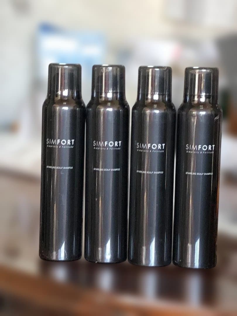 SIMFORT スパークリングスカルプシャンプー 150g 4本セット