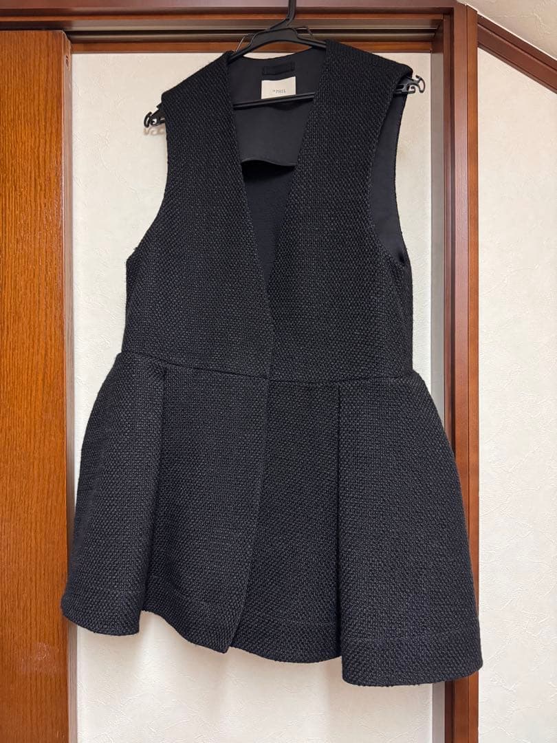 ⭐︎週末限定SALE⭐︎LE PHIL バスケットツイードジレ