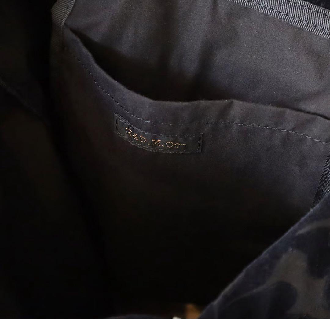 バッグ R&D.M.Co- wild berry velvet tote bag