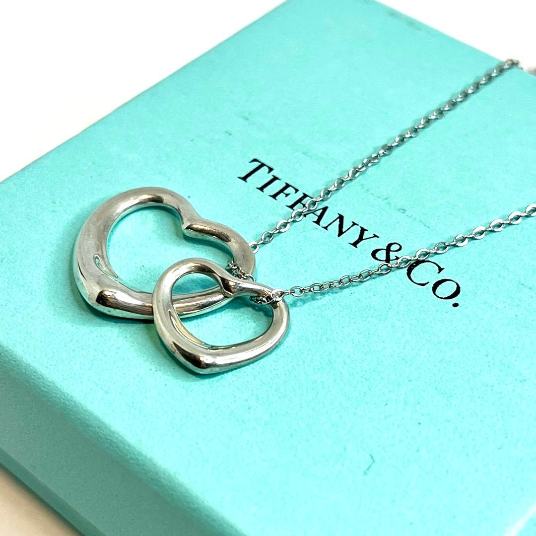 【R】ティファニー オープンハート ネックレス (小さいサイズのみ)