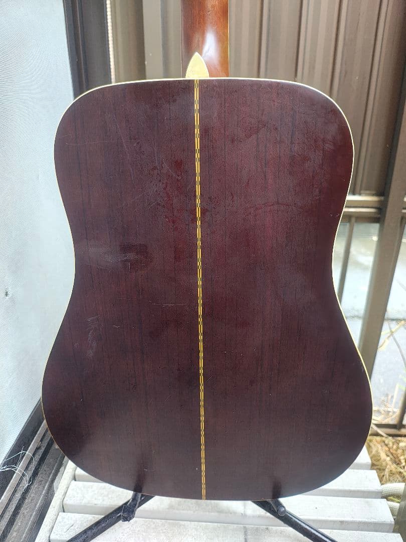 春日楽器 K.Country D-380 1975年製 ホール&コンタクトPU付