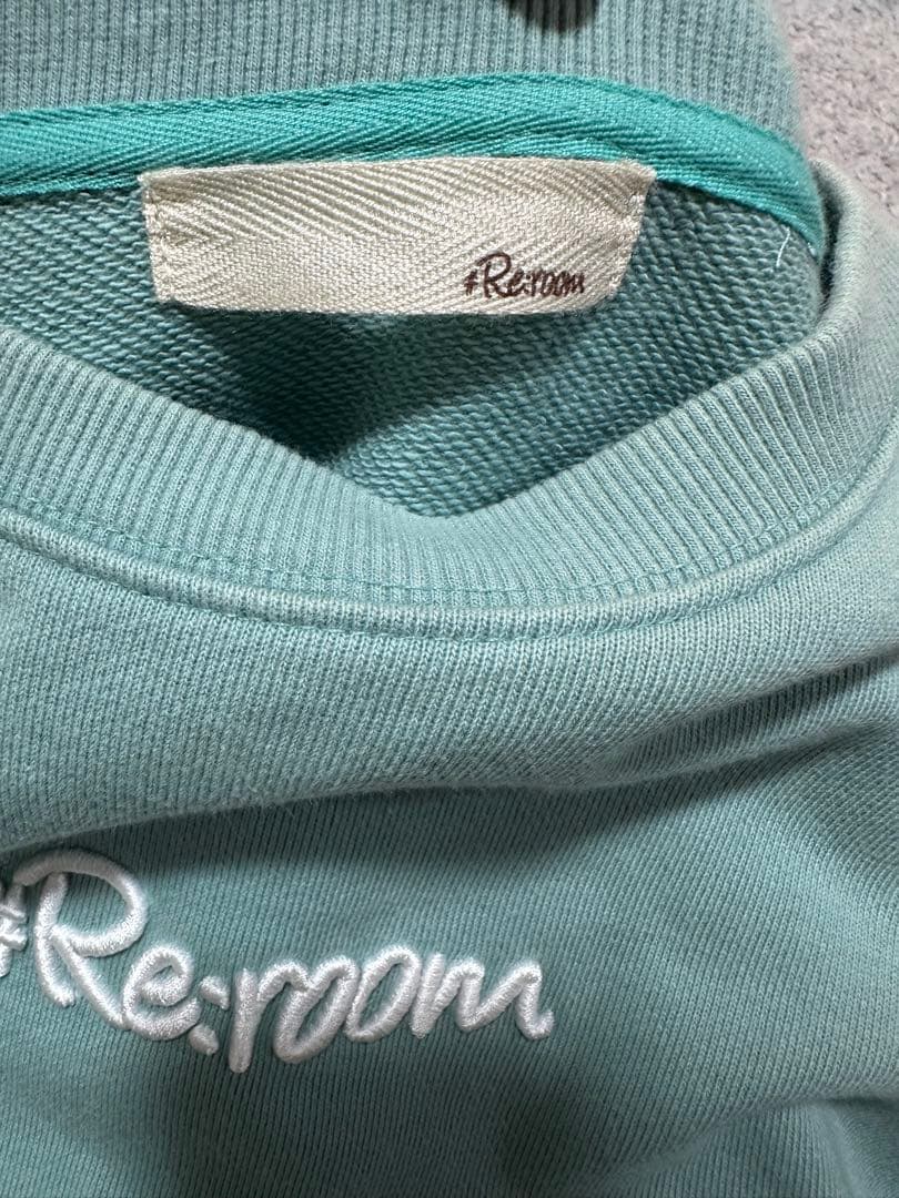 #Resroom ターコイズブルースウェットセットアップ　S