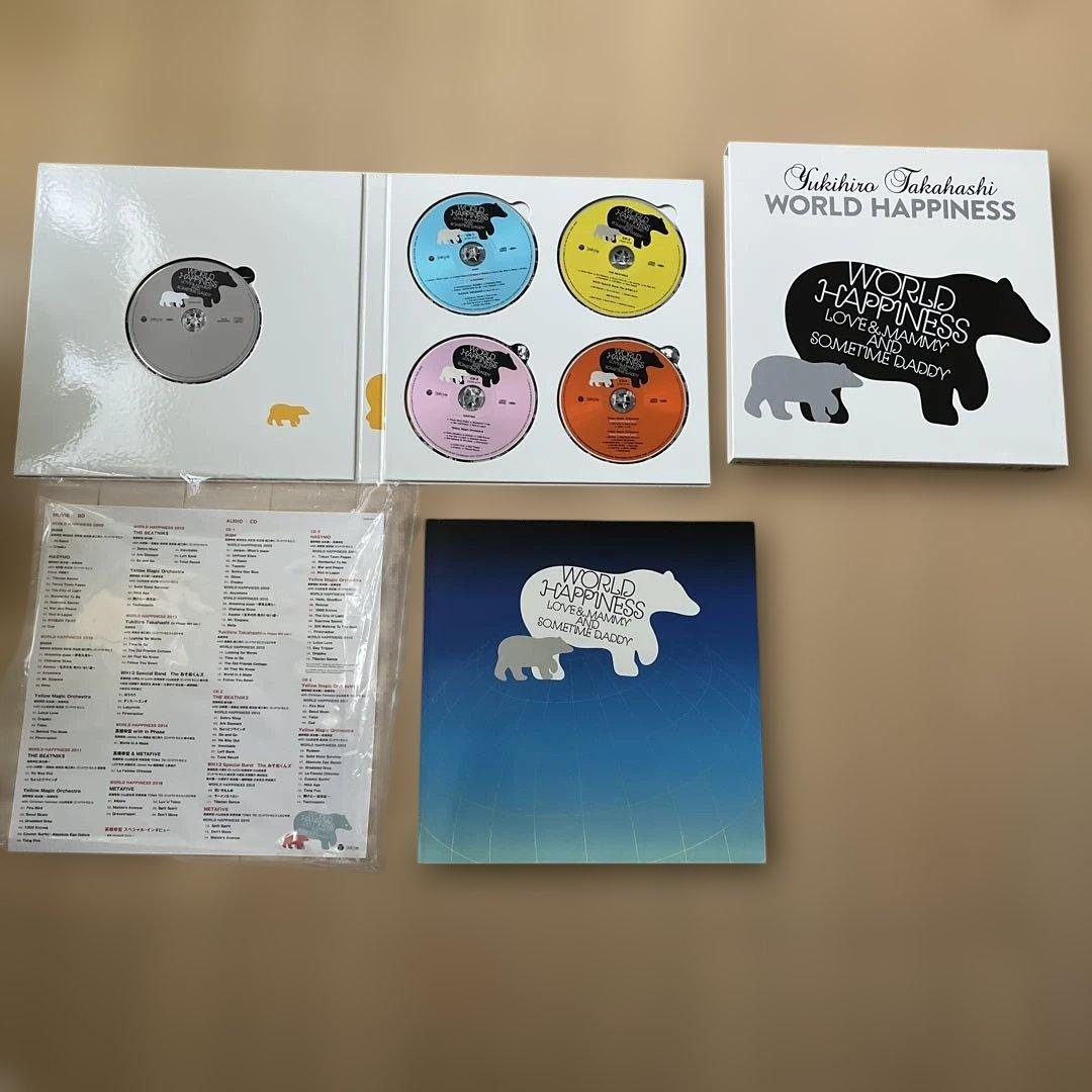 高橋幸宏 WORLD HAPPINESS CD4枚+BD+豪華ブックレット