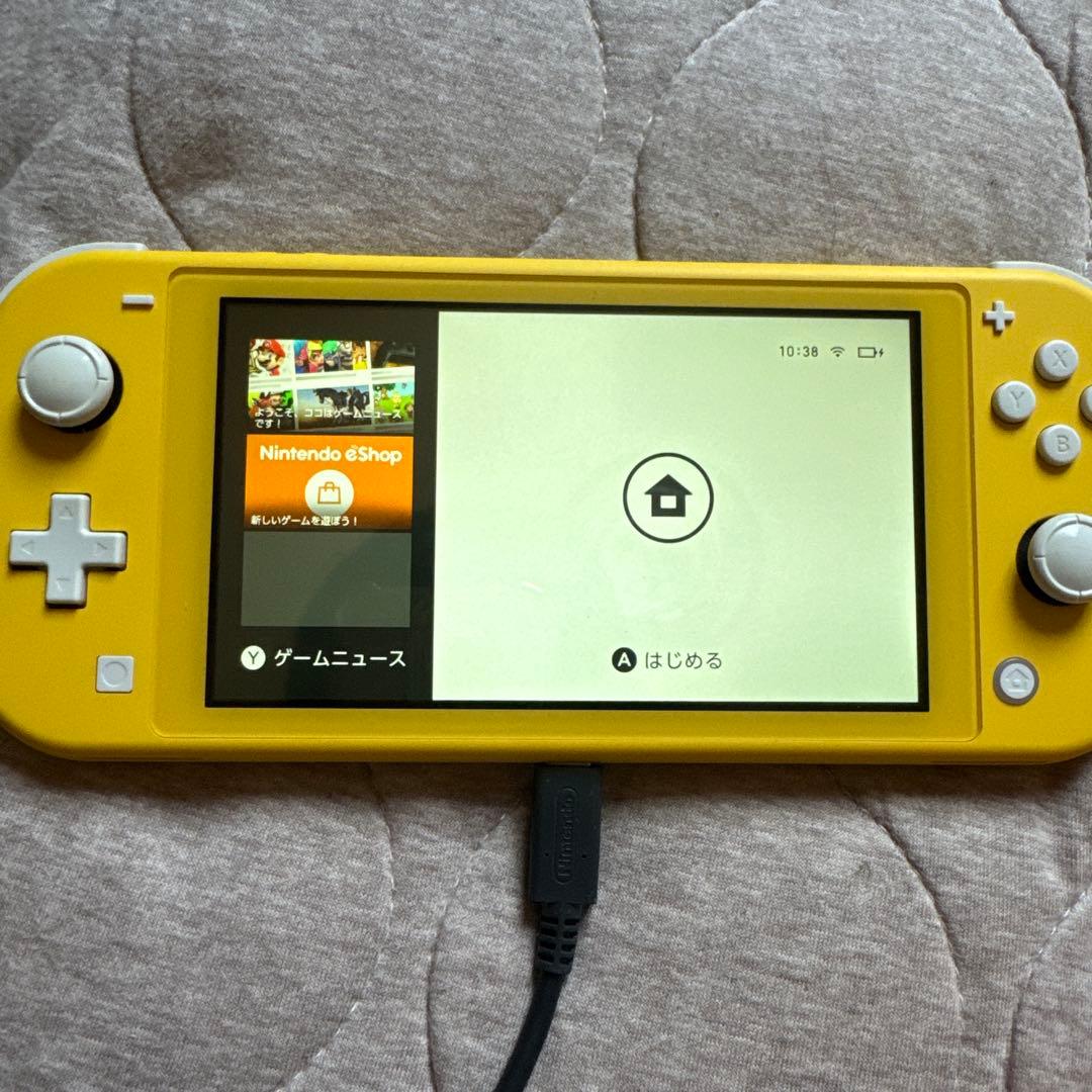 Nintendo Switch Lite イエロー ゲーム付き