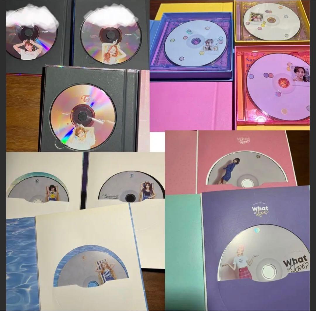 twice アルバム　トレカ　cd まとめ売り