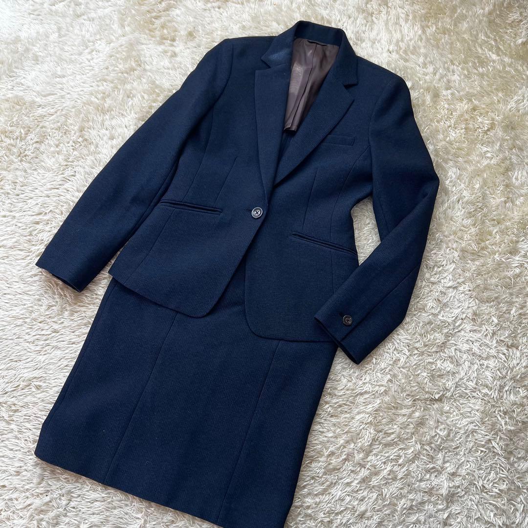 Diana square ダイアナスクエア7号 ストライプ グレー 紺色 セット