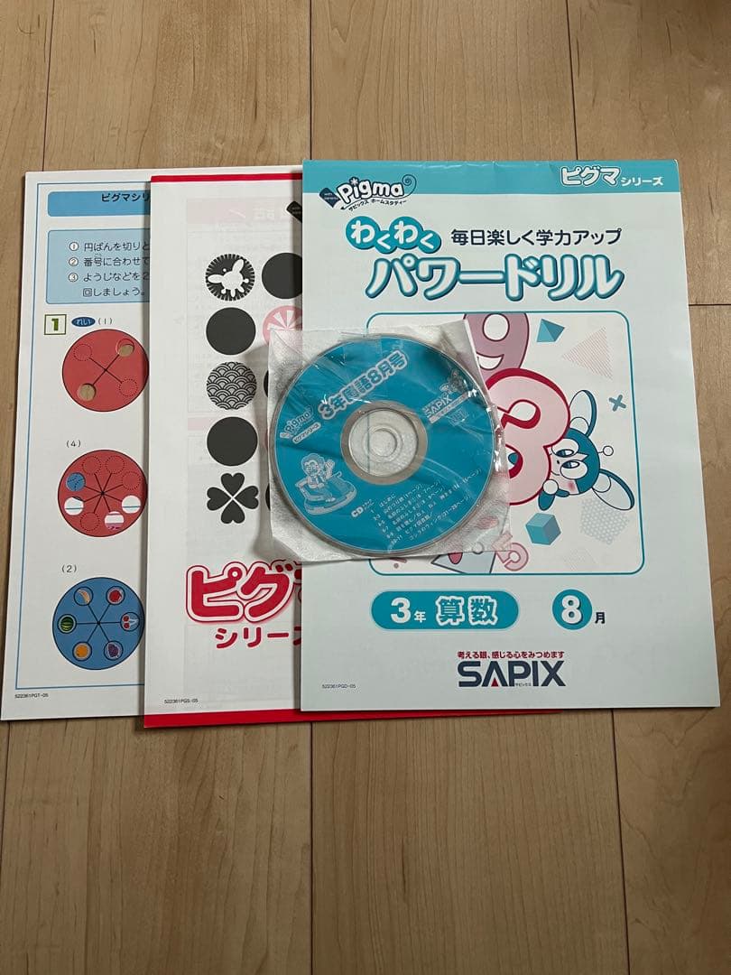 SAPIX ピグマキッズくらぶ　3年生