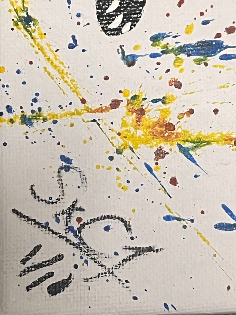 【原画一点物】パンダ×ロケットF4｜ペインテッド・サイレンス　ストリートアート