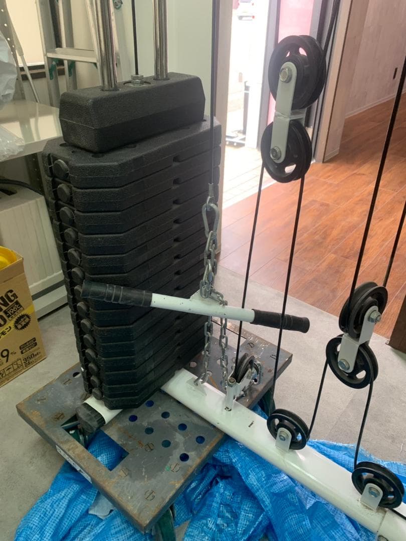 【コンテナ保管】【福岡市限定】ウエイトトレーニングマシン IROTEC