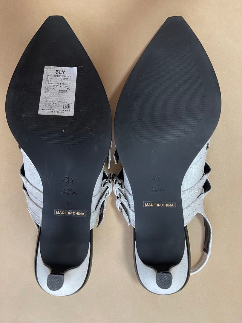 SLY POINTED TOE BELT サンダル