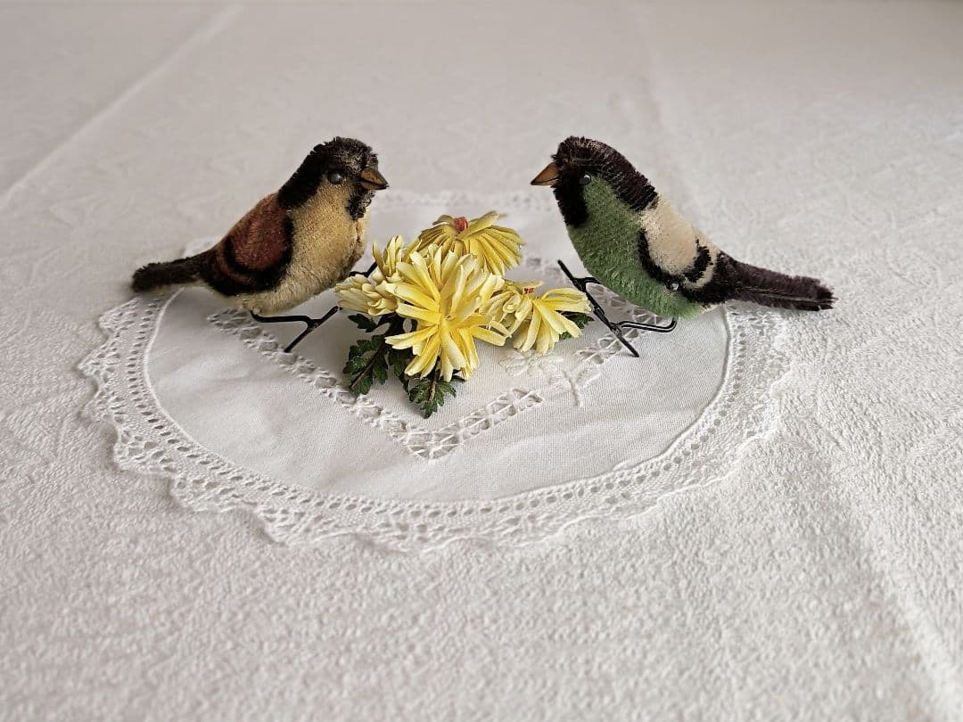 【misen2014さま】antique bird ❀ ゼンマイ仕掛けの小鳥さん