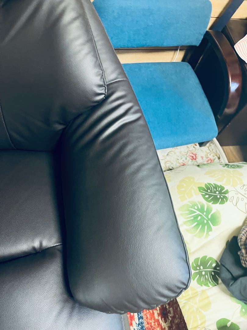 必読！(Nシールド コウテイ3 DBR)1人用ソファ 直接取引&たのメル便