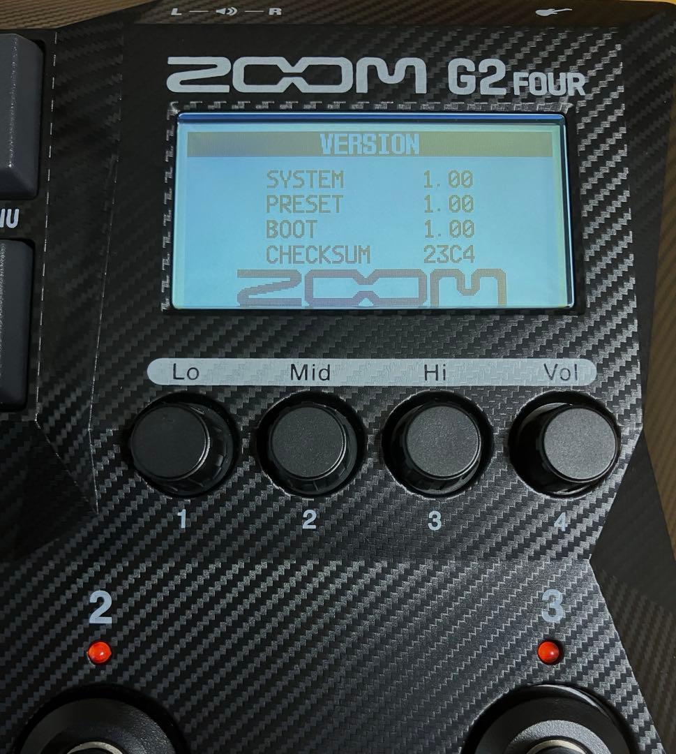 ZOOM G2 FOUR ／マルチエフェクター