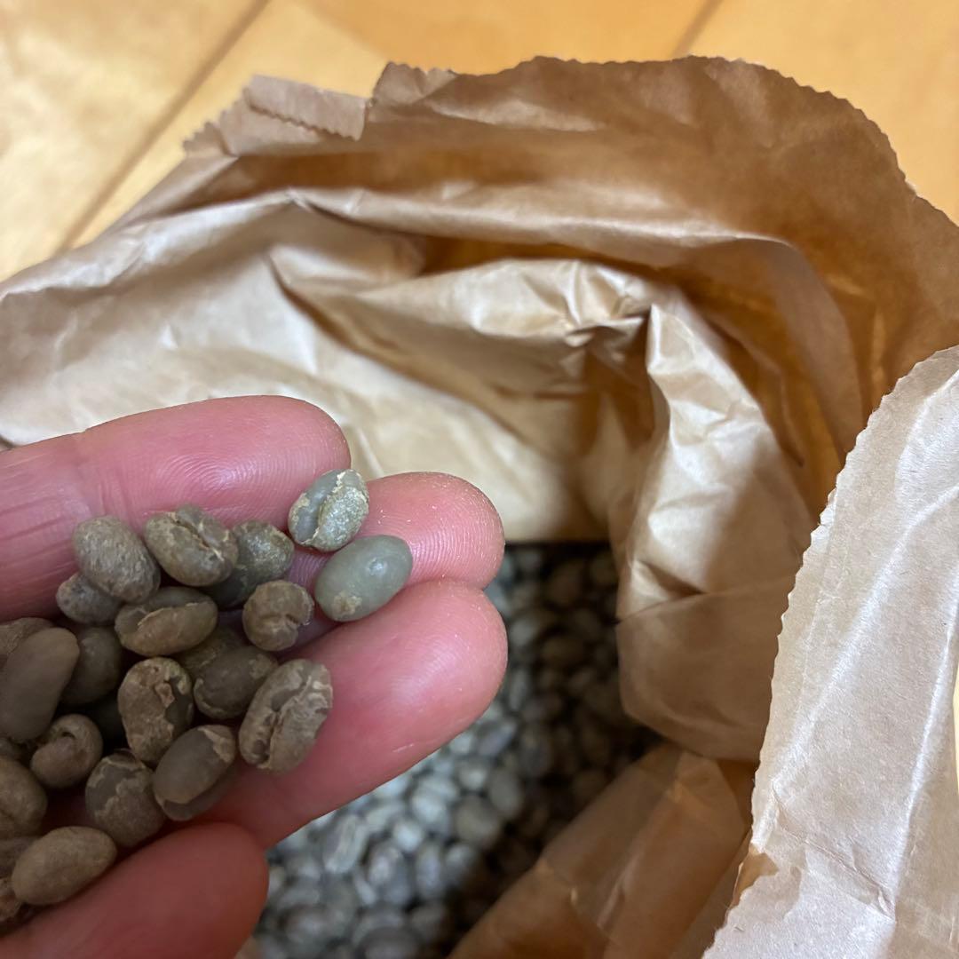 コーヒー生豆　ケニアピーベリー★ハンドピック済み後の3kg