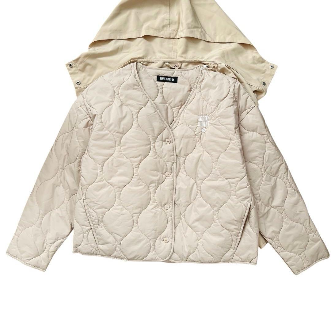 新品　MARY QUANT　中綿ライナー付マウンテンパーカ ブルゾン　3way
