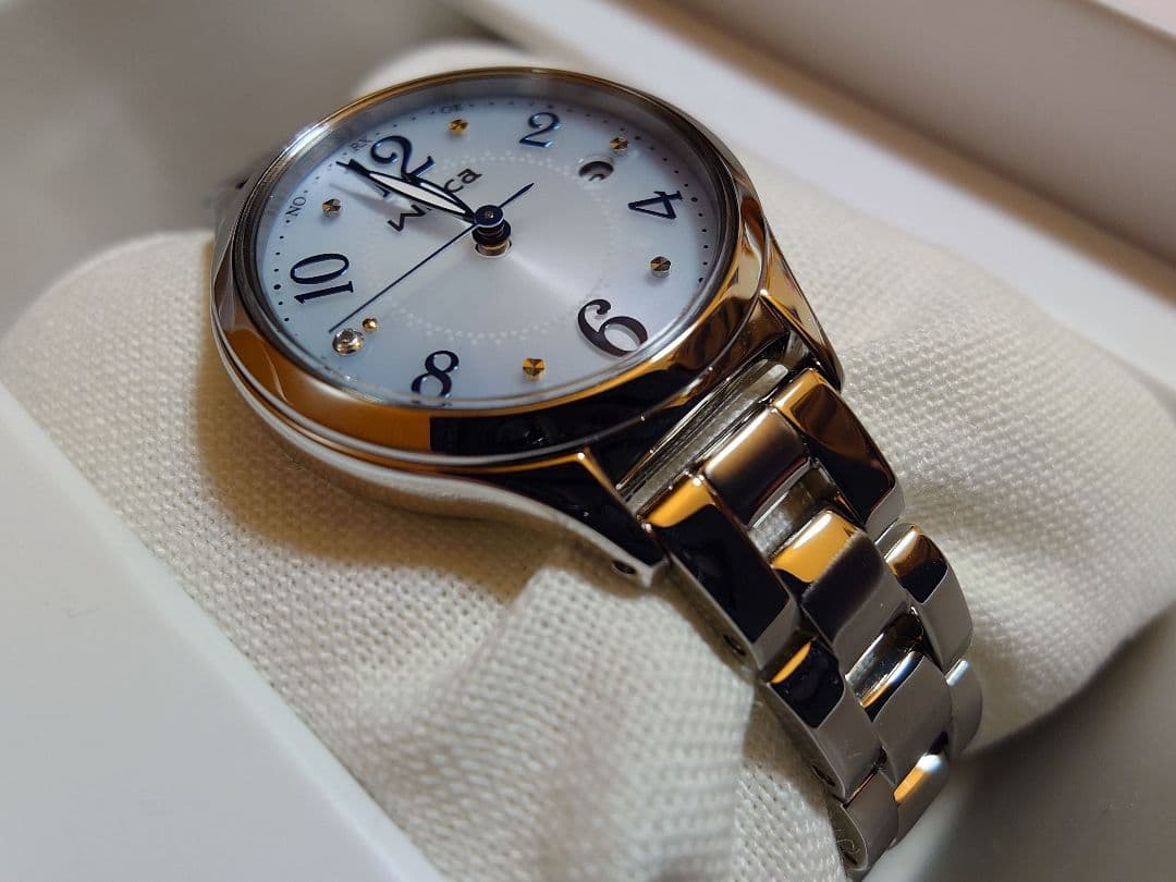 Wicca KS1-210-91ブルー 腕時計 ソーラー電池