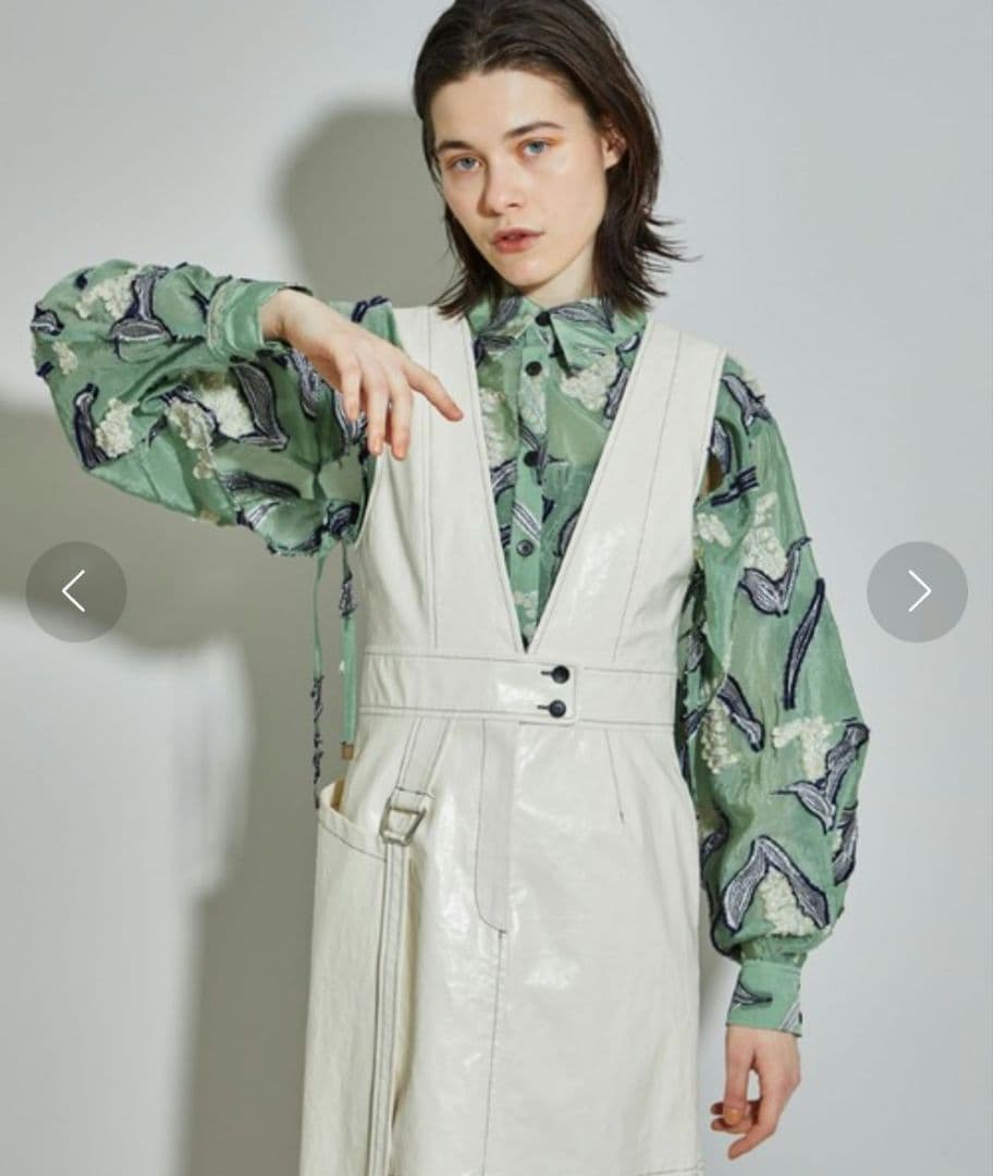 【希少】アングルスリーブシャツチュニック