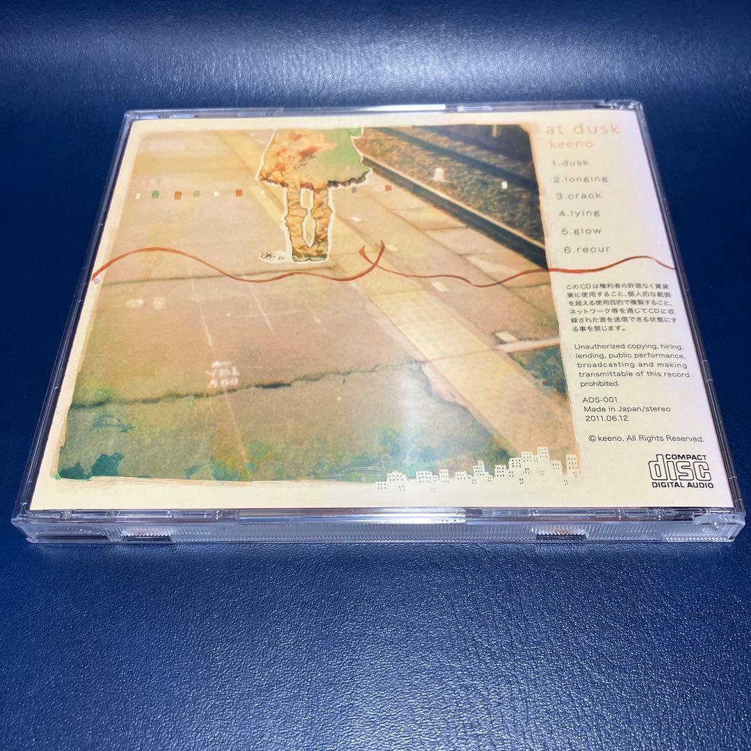 ■[廃盤] keeno 1stアルバムCD 「at dusk」■ ボカロP
