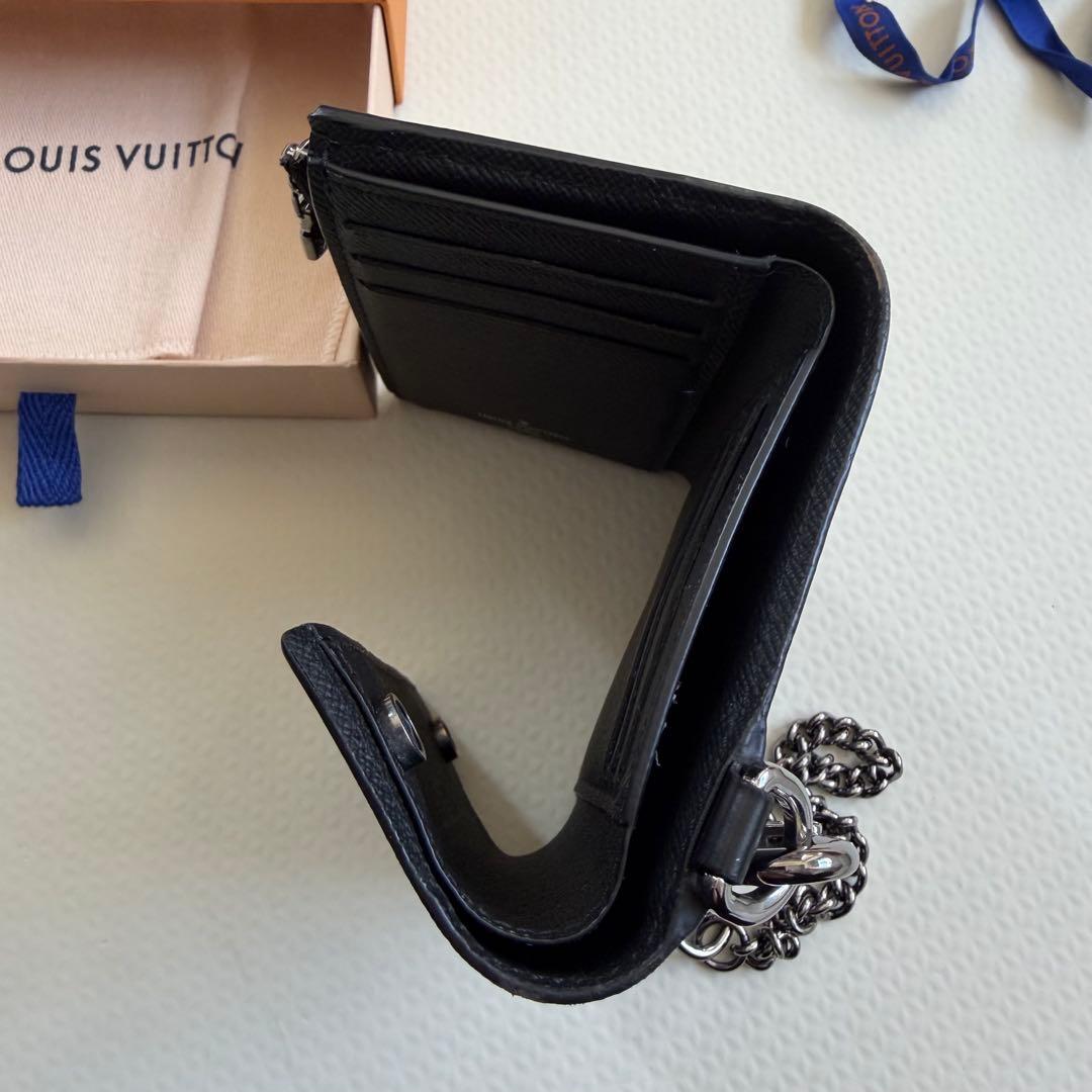 ルイヴィトン チェーン ウォレット LOUIS VUITTON 三つ折り 財布