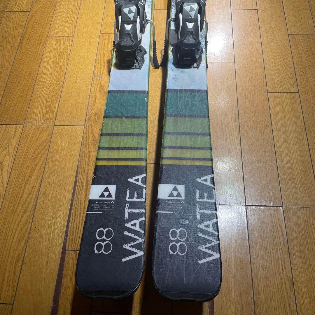 【値下げ】FISCHER WATEA178cm&attack11 金具セット