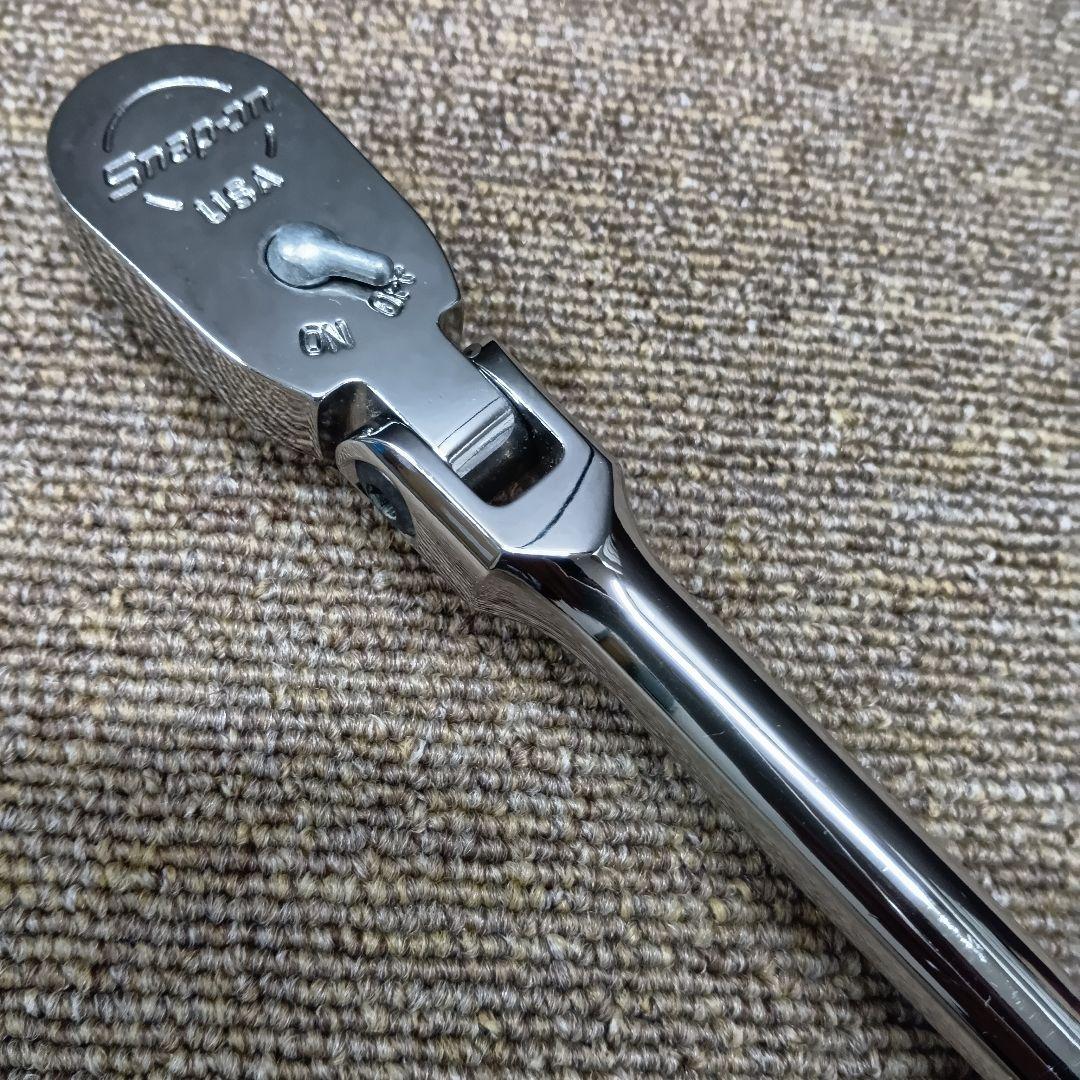スナップオン Snap-on 3/8 フレックスヘッドラチェットFHLF80AG
