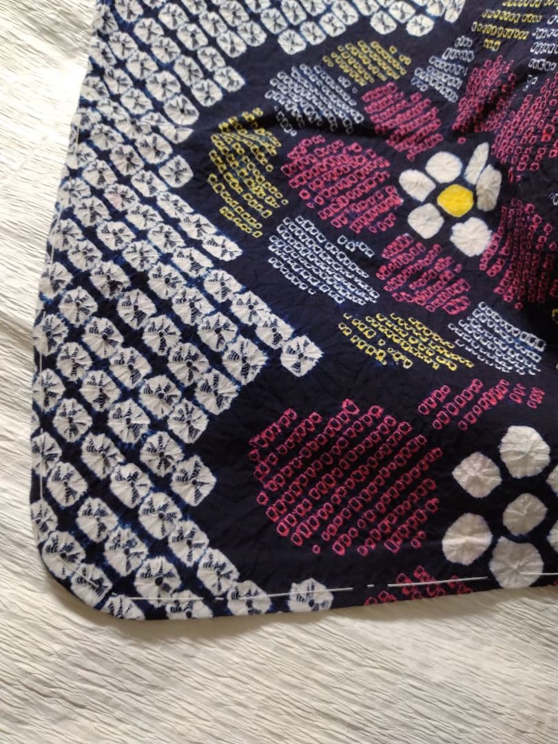 【未使用】高級浴衣　有松鳴海絞りの浴衣１8