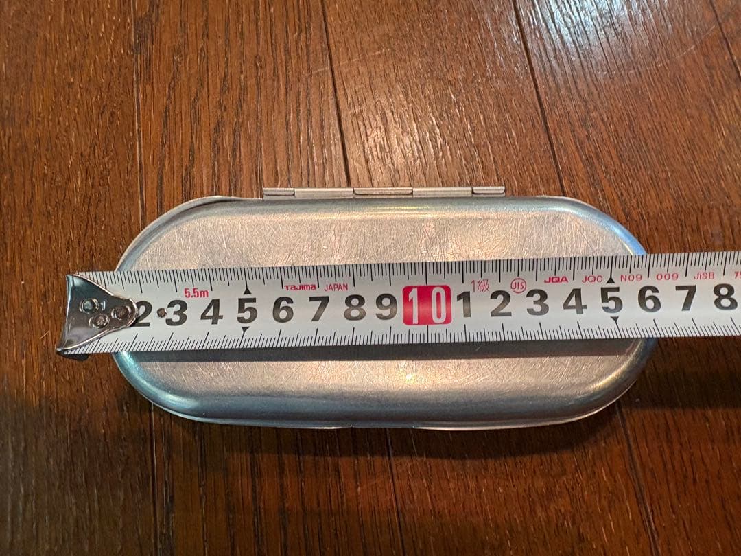 RRL ダブルアールエル メタルケース 小物入れ レザー内装　メガネケース