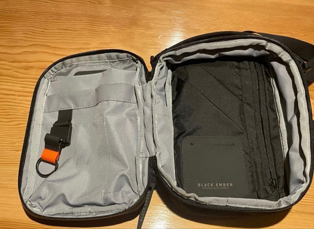 BLACK EMBER ブラックショルダーバッグ