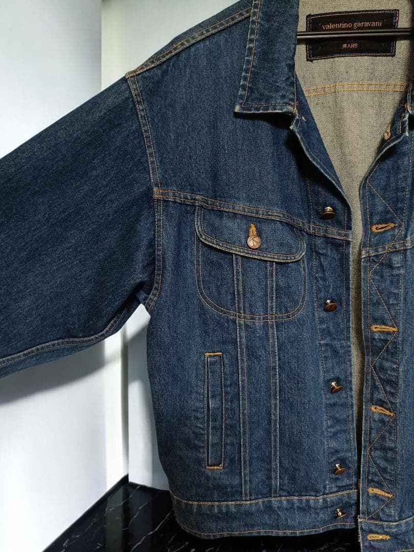 VALENTINO GARAVANI インディゴ デニムジャケット 42