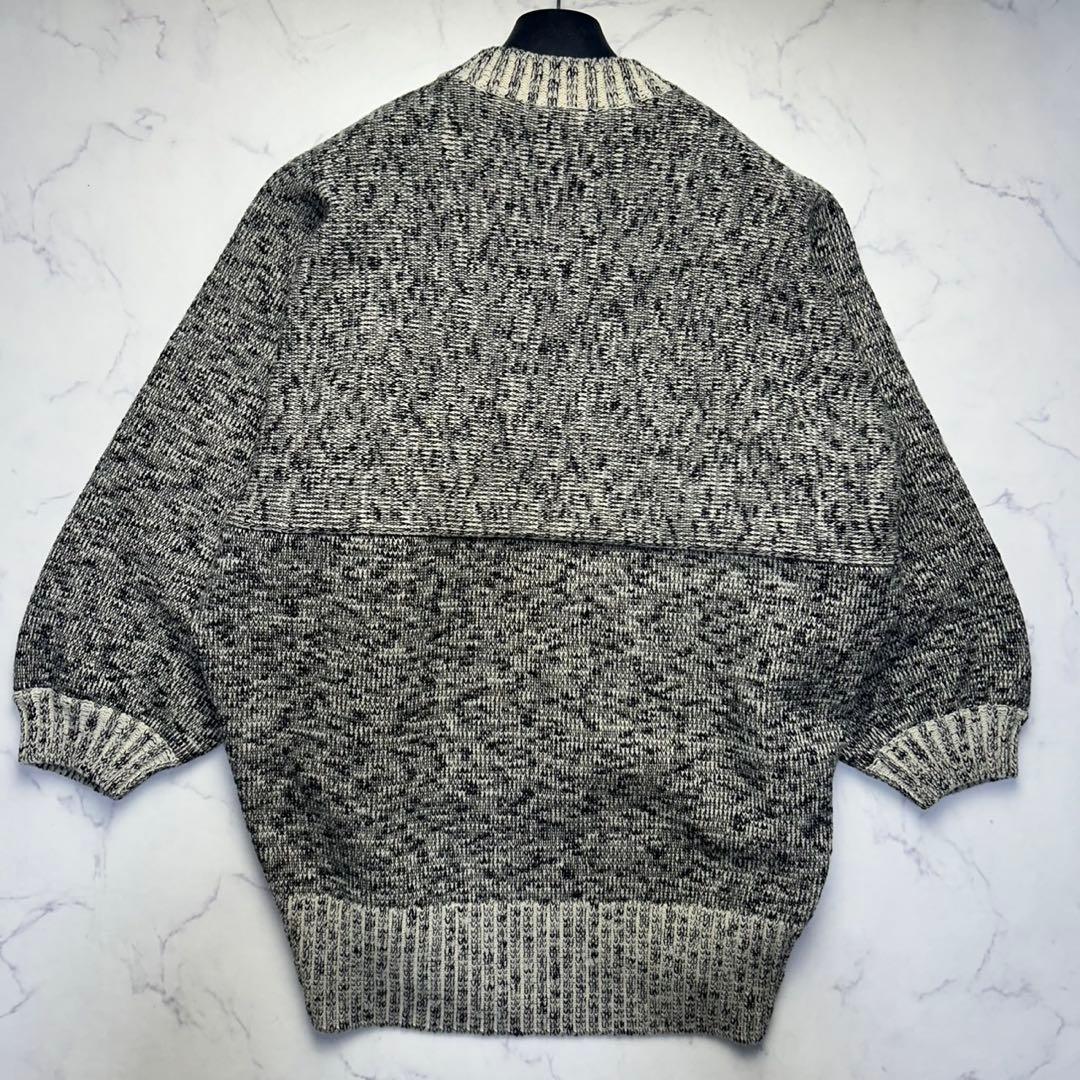 08sircus ドルマンスリーブニット メランジ プルオーバー