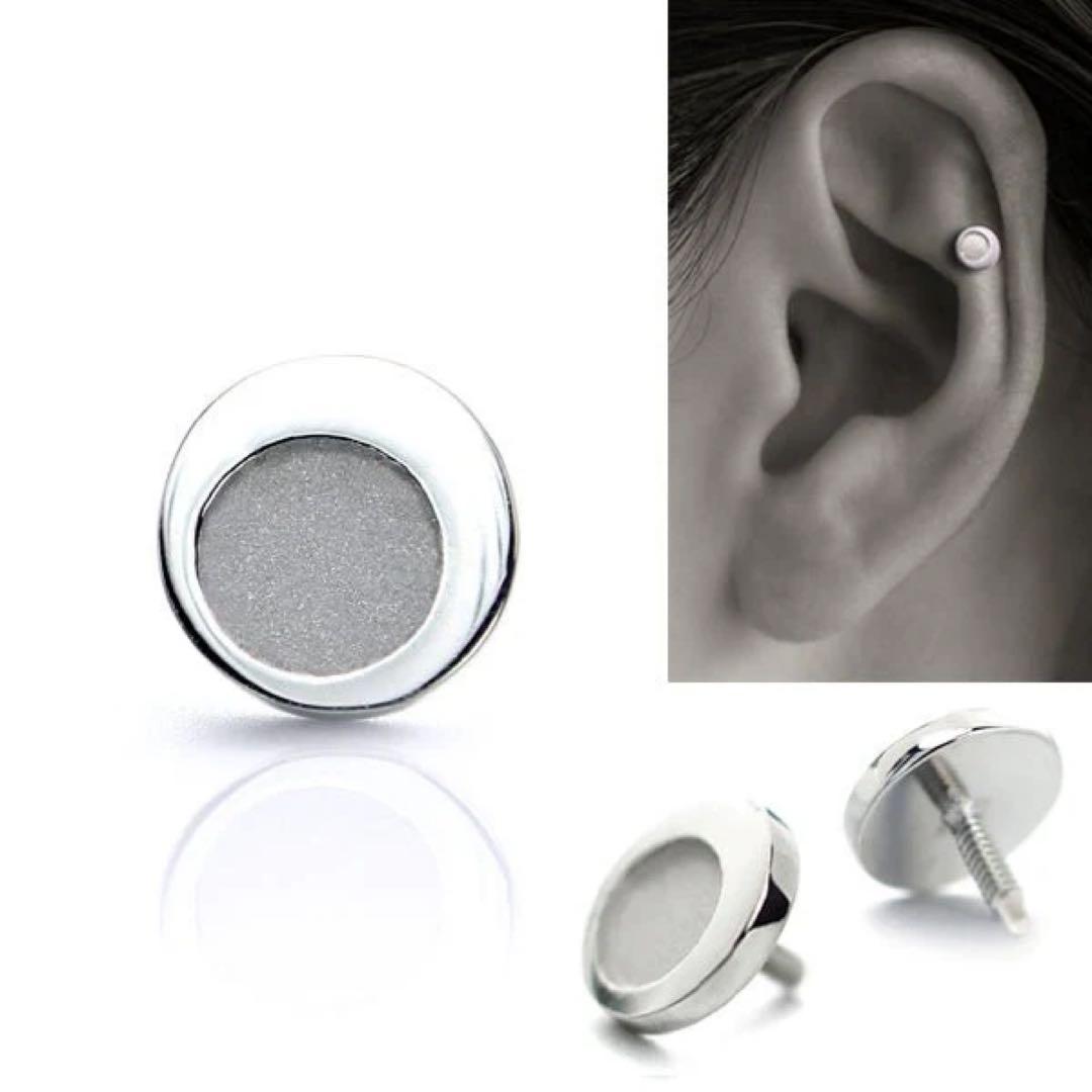 ピコレット PICOLLET プラチナ 片耳用ピアス バーベルセット