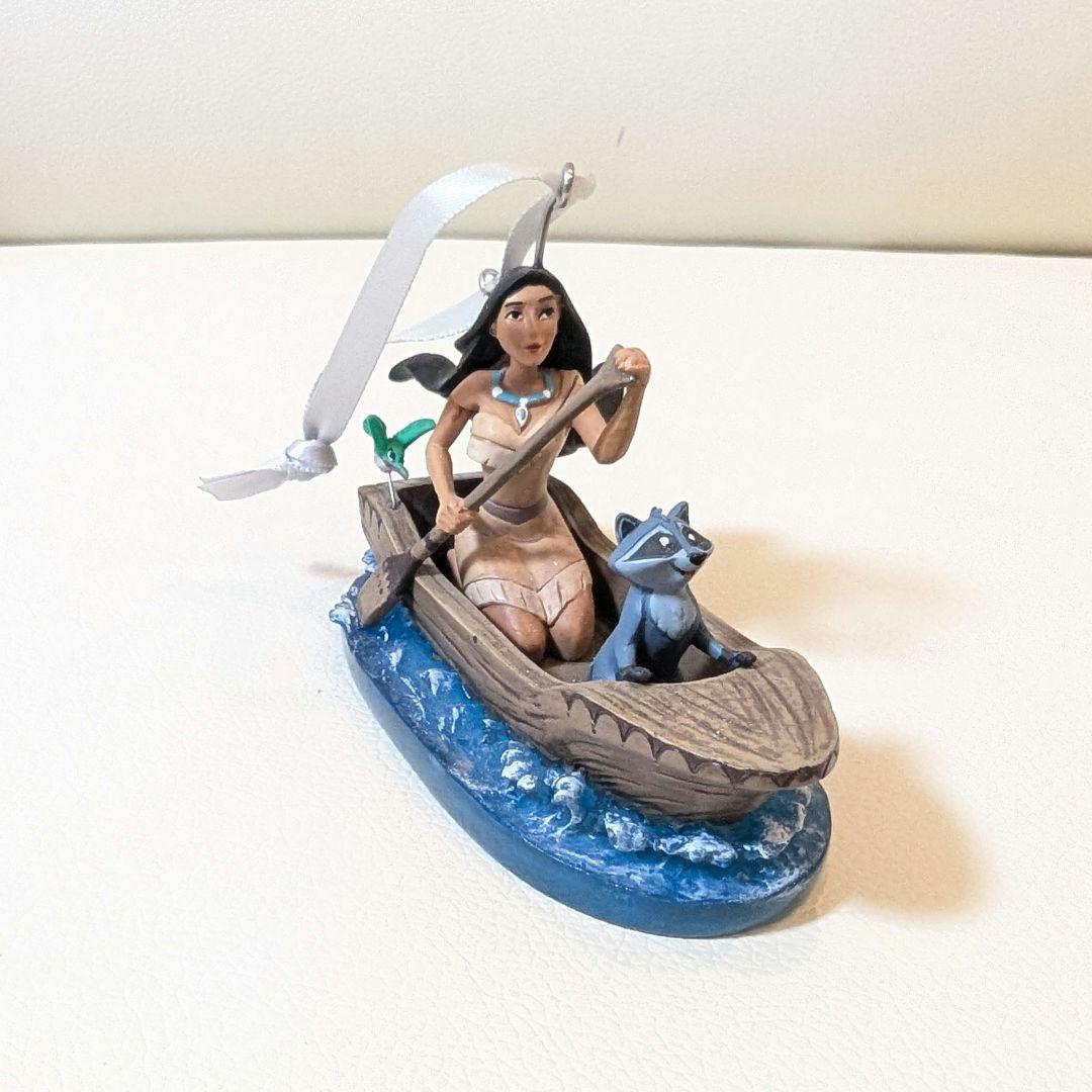 ポカホンタス　フィギュア　クリスマスオーナメント　スケッチ　ディズニーストア