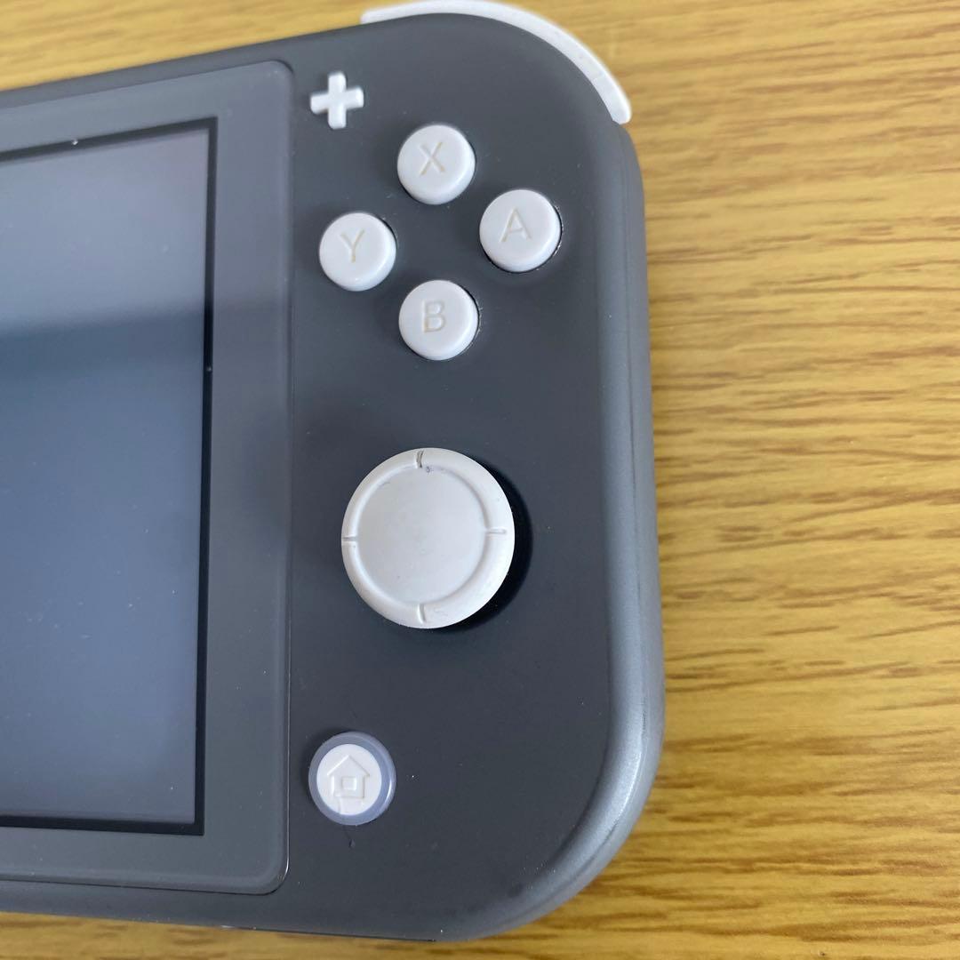 Nintendo Switch Lite グレー 本体 (箱、充電ケーブル付き)