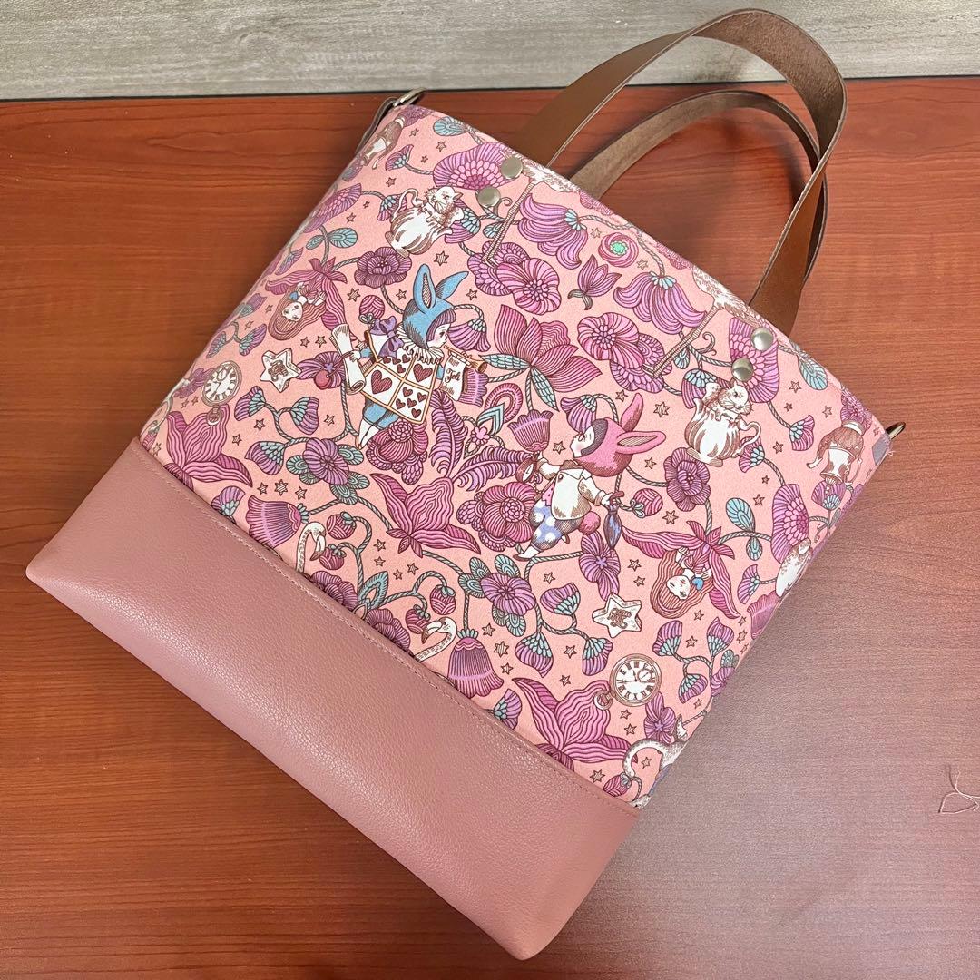 ジョリーフルール　マイリトルテイラー　名古屋イベント　牛革持ち手ミニトート　⑥